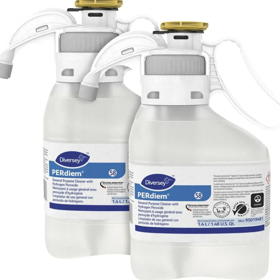 Diversey PERdiem General Purpose Cleaner, 47.3 Oz, Carton Of 2 Bottles