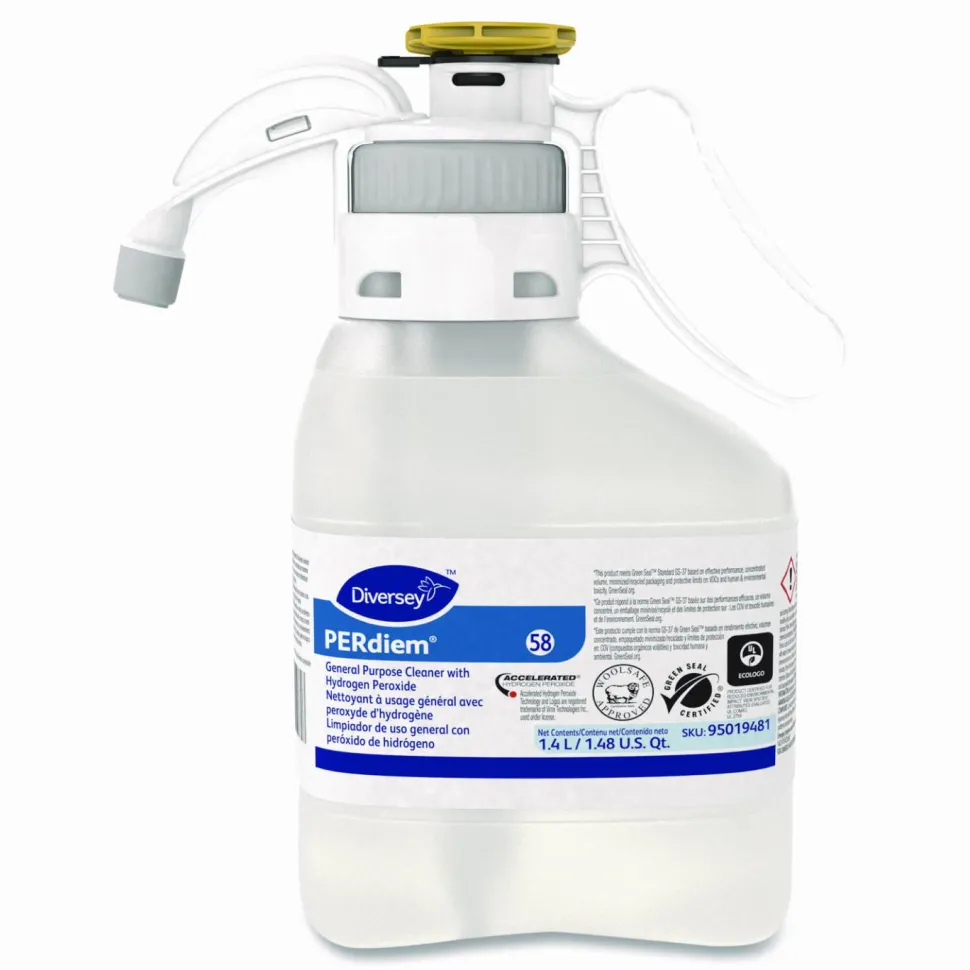 Diversey PERdiem General Purpose Cleaner, 47.3 Oz, Carton Of 2 Bottles