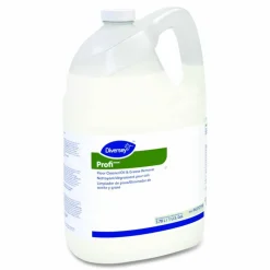 Diversey Profi Floor Cleaner and Grease Remover, Unscented, 1 gal Bottle, 4/Carton
