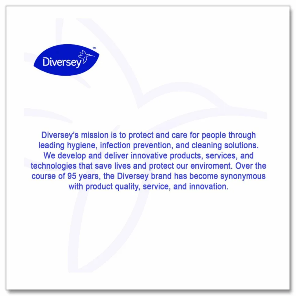 Diversey Prominence Heavy-Duty Floor Cleaner, Citrus Scent, 5 L, RTD, 1 Bottle/Carton