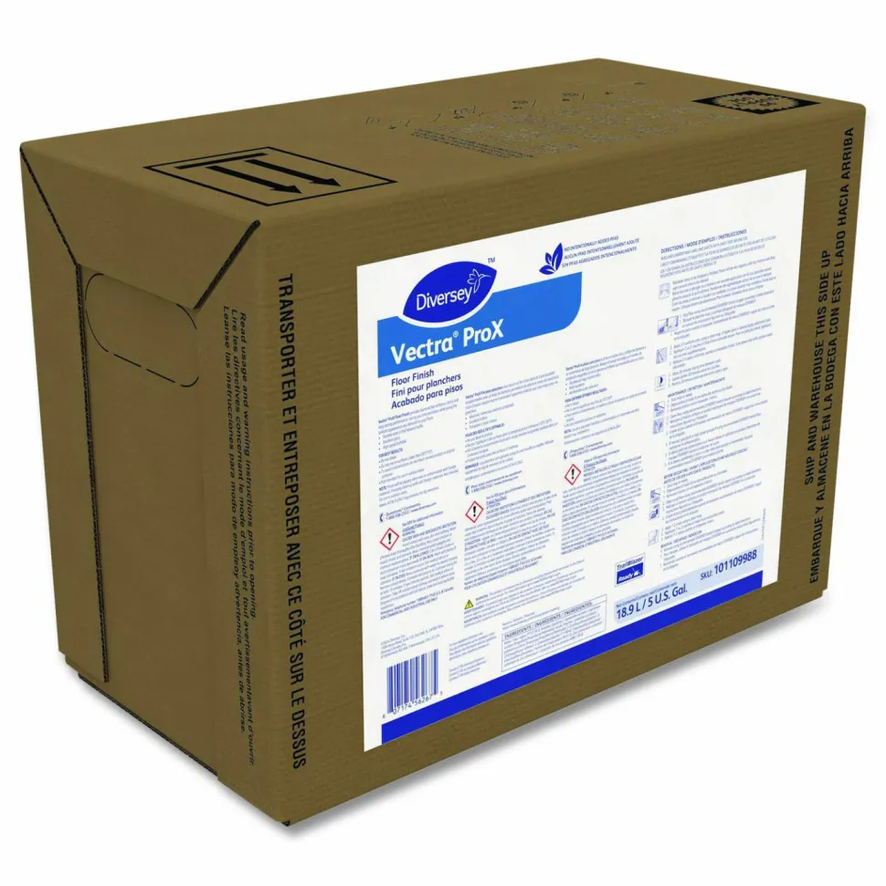 Diversey ProX Floor Finish, 5 gal, Bag-in-Box