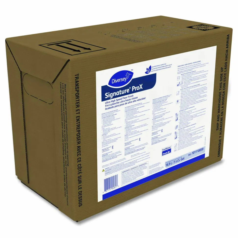 Diversey ProX UHS Floor Finish, 5 gal Bag-in-Box