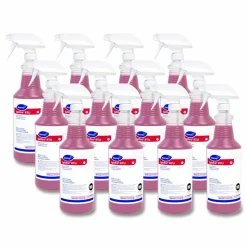 Diversey Spitfire Power Cleaner, Liquid, Fresh Pine Scent, 32 oz Spray Bottle, 12/Carton