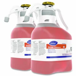 Diversey Stride Neutral Cleaner, Citrus Scent, 1.4 L SmartDose, 2/Carton