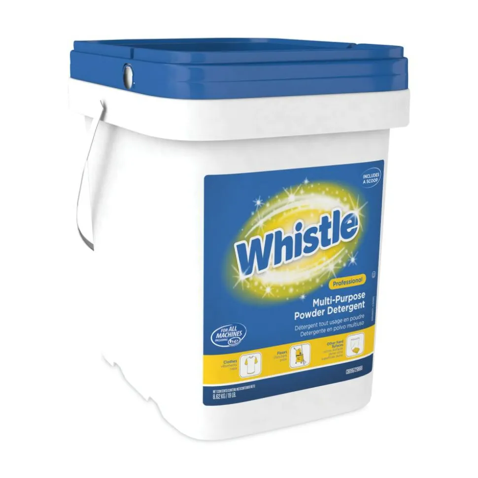 Diversey Whistle Multi-Purpose Powder Detergent, Citrus Scent, 19 lb Pail