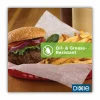 Dixie All-Purpose Food Wrap, Dry Wax Paper, 12 x 12, White, 1,000 Sheets/Pack, 5 Packs/Carton