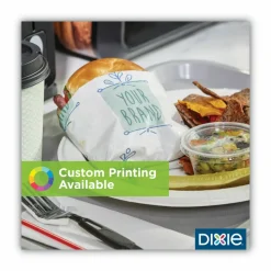 Dixie All-Purpose Food Wrap, Dry Wax Paper, 12 x 12, White, 1,000 Sheets/Pack, 5 Packs/Carton