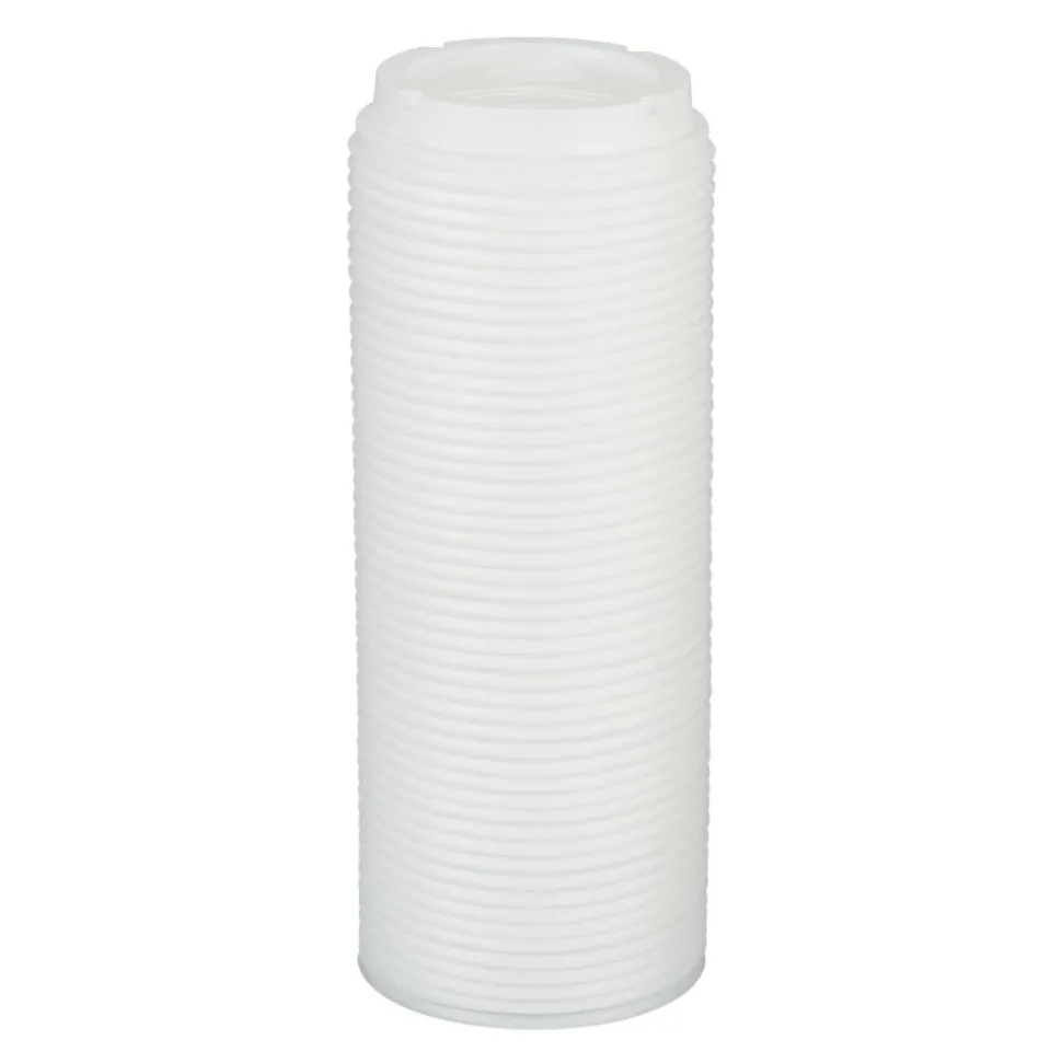 Dixie Dome Lid, Fits 10 oz to 16 oz PerfecTouch Hot Cups/12 oz to 20 oz WiseSize Hot Cups, Plastic, White, 500/Carton