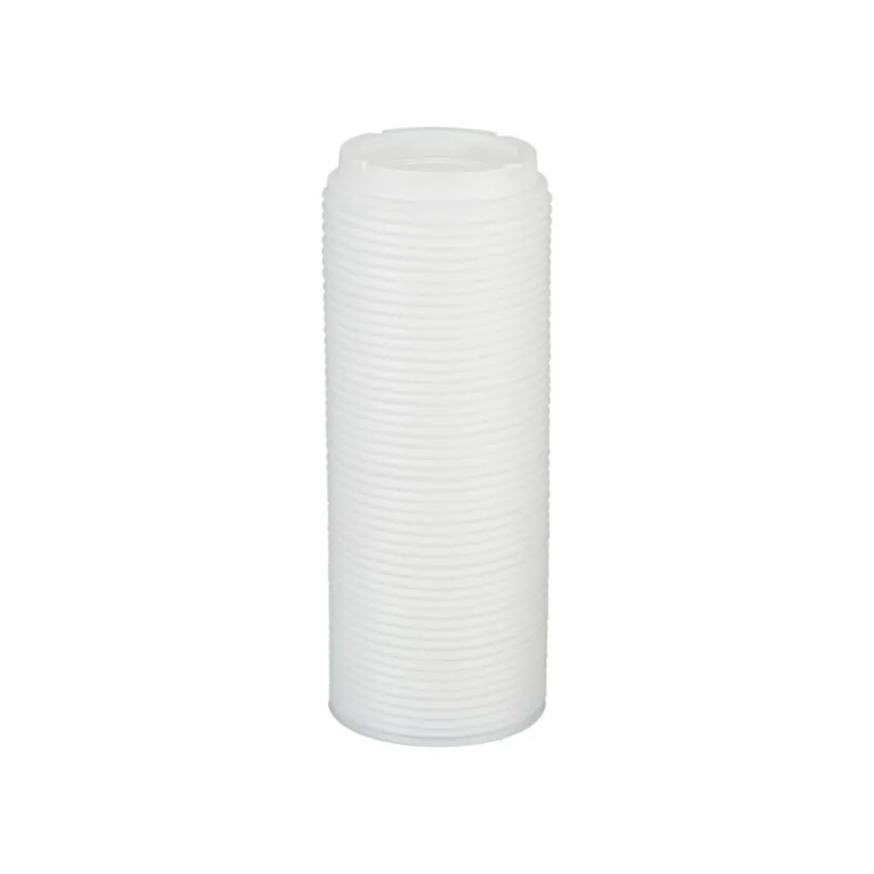 Dixie Dome Lid, Fits 10 oz to 16 oz PerfecTouch Hot Cups/12 oz to 20 oz WiseSize Hot Cups, Plastic, White, 500/Carton
