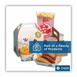 Dixie Greaseproof Liftoff Pan Liners, 16.38 x 24.38, White, 1,000/Carton