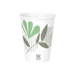 Dixie Paper Hot Cups, 12 oz, Pathways, 1000 Count (50 Cups per Pack, 20 Packs per Case)