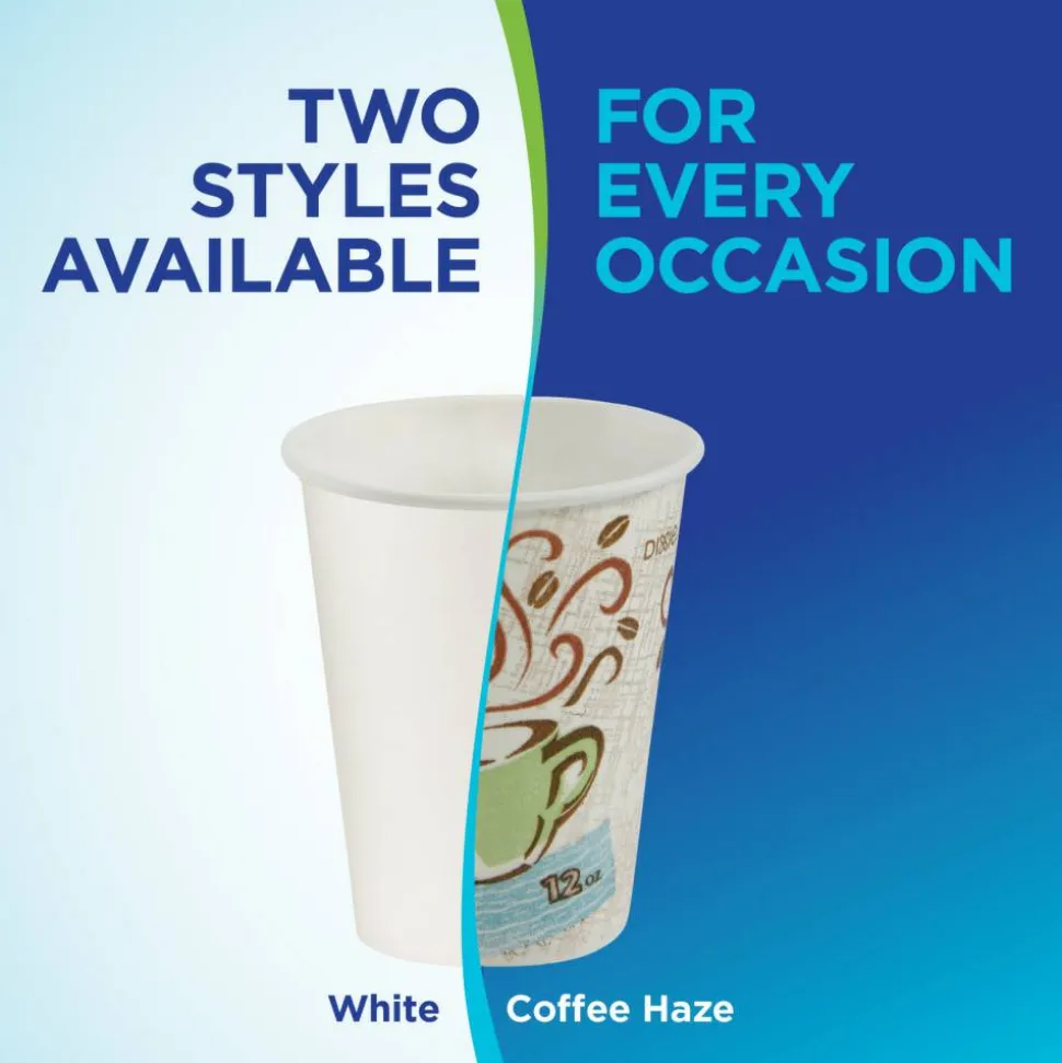 Dixie PerfecTouch by GP PRO Hot Cups, 12 Oz, Pack Of 25 Cups