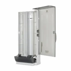 Dixie SmartStock Dining Utensil Dispenser, Holds 120 Knives, 10 x 8.78 x 24.75, Smoke