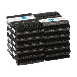 Dixie SmartStock Tri-Tower Dispensing System Polypropylene Cutlery, Mediumweight Knife, Plastic, Black, 40/Pack, 24 Packs/Carton