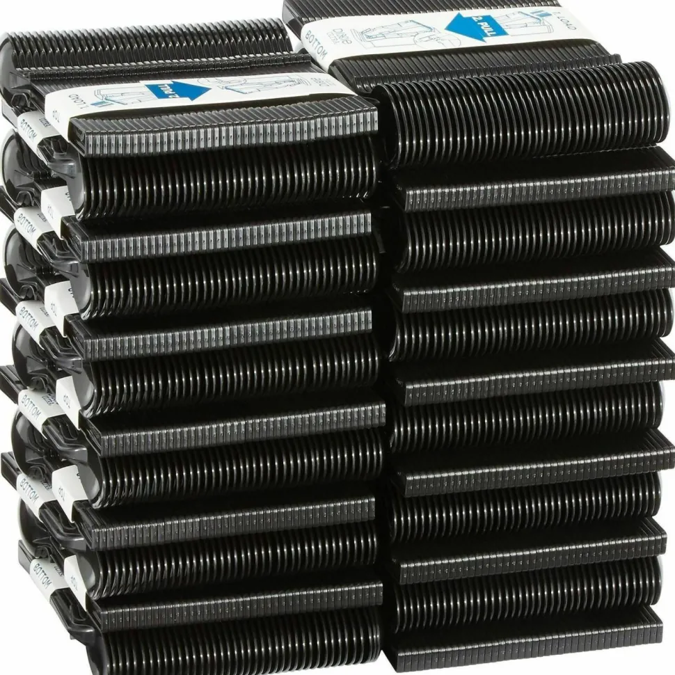 Dixie SmartStock Tri-Tower Dispensing System Polypropylene Cutlery, Mediumweight Spoon, Plastic, Black, 40/Pack, 24 Packs/Carton