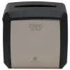 Dixie Tabletop Napkin Dispenser, 7.6 x 6.1 x 7.2, Stainless Black