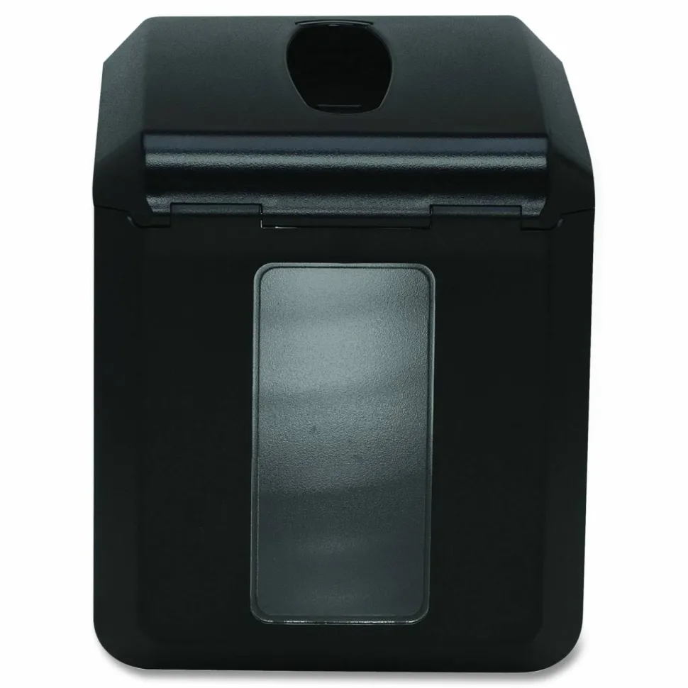 Dixie Tabletop Napkin Dispenser, 7.6 x 6.1 x 7.2, Stainless Black