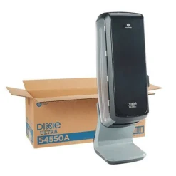 Dixie Tower Napkin Dispenser, 25.31 x 9.06 x 10.68, Black