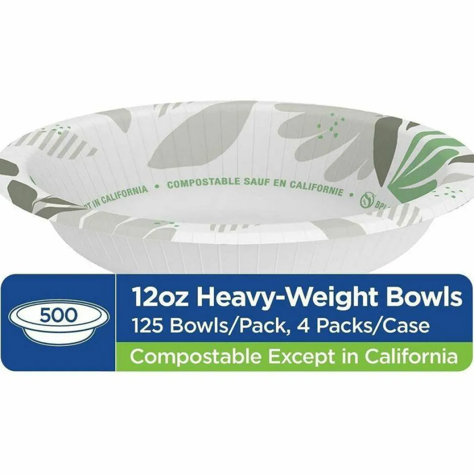 Dixie Ultra Heavyweight Paper Bowls, 12 Oz, Case Of 500