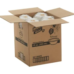 Dixie Ultra Heavy-Weight Paper Bowls, 12 ounce, Pathways Design, 1,000 Count (125 Bowls per Pack, 8 Packs per Case)