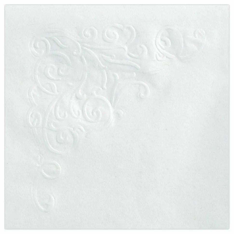 Dixie 1/8-Fold Dinner Napkin, 2-Ply, 16 x 15, White, 3,024/Carton