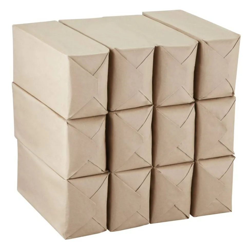 Dixie Full-Fold Napkin Refills, 5" x 6-1/2", White, 600 Napkins Per Pack, Case Of 12 Packs