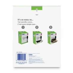 Dixie Grab'N Go Wrapped Cutlery, Spoon, Plastic, Black, 90/Box