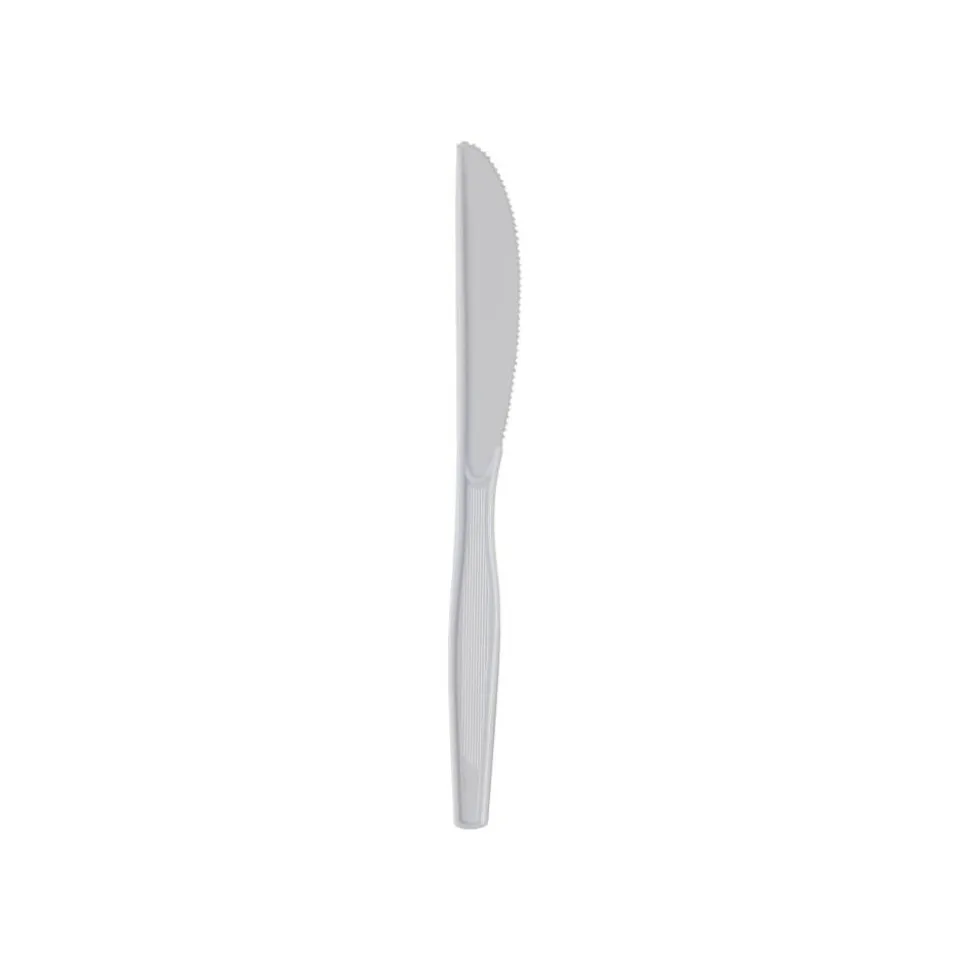 Dixie Heavy/Medium-Weight Knives, White, Pack Of 1,000