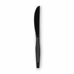 Dixie Heavy/Medium-Weight Knives, Black, Pack Of 1,000