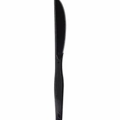 Dixie Heavy/Medium-Weight Knives, Black, Pack Of 1,000