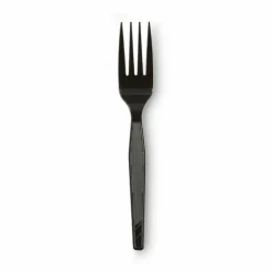Dixie Medium-Weight Polystyrene Disposable Forks, 6.104