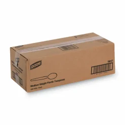 Dixie Medium-Weight Polystyrene Disposable Spoons, 5.613