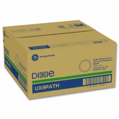 Dixie Pathways Soak-Proof Shield Mediumweight Paper Plates, 8.5