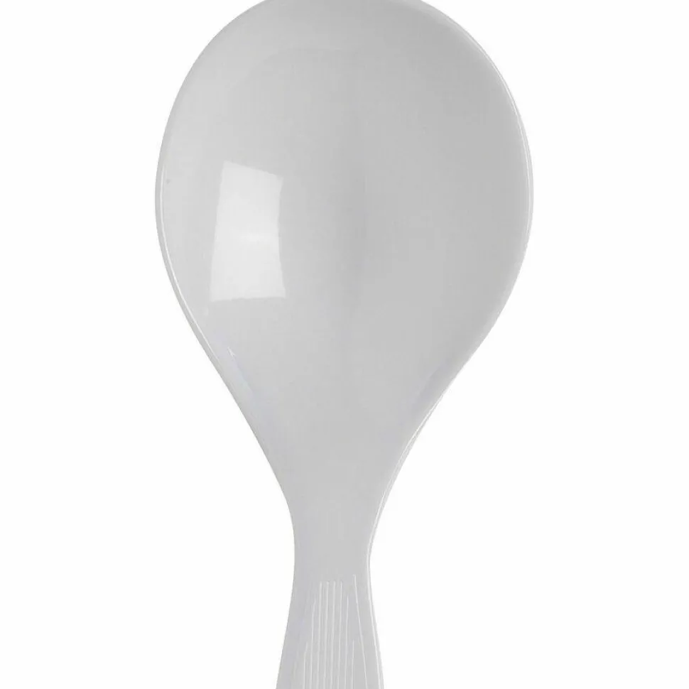 Dixie Plastic Cutlery, Heavyweight Soup Spoon, White, 1,000/Carton