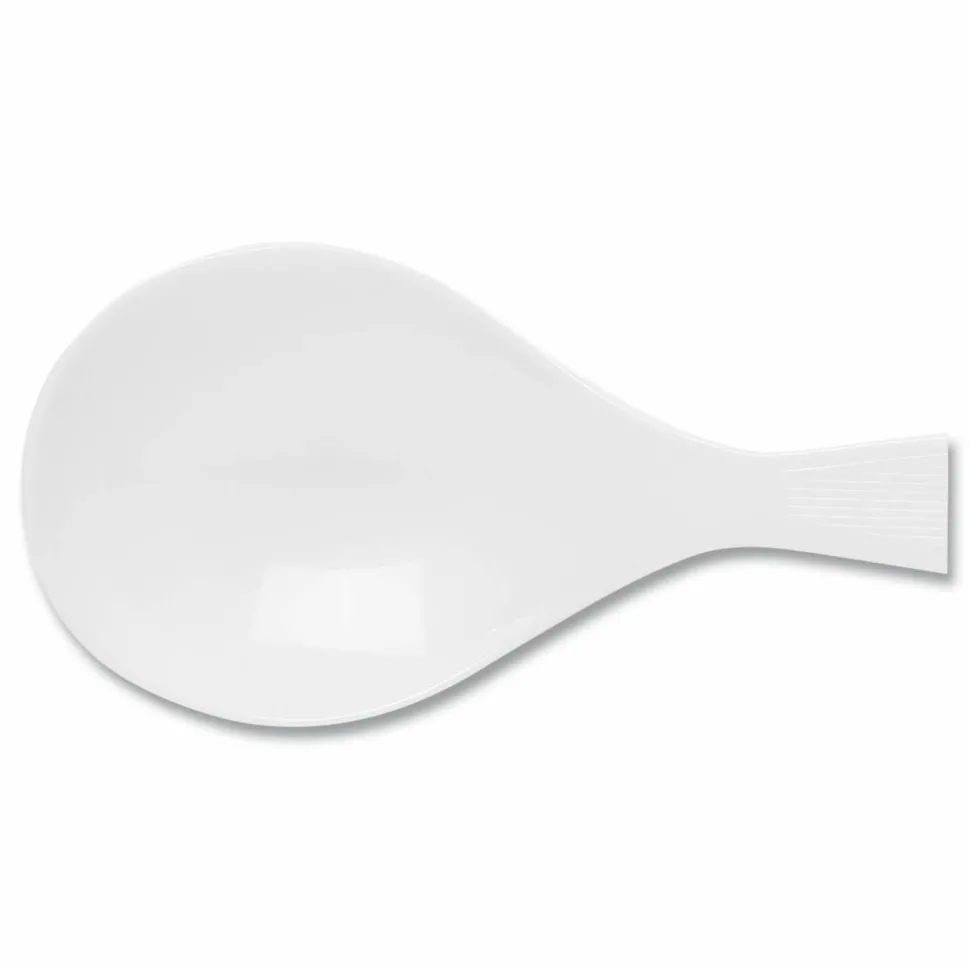 Dixie Plastic Cutlery, Heavyweight Soup Spoon, White, 1,000/Carton
