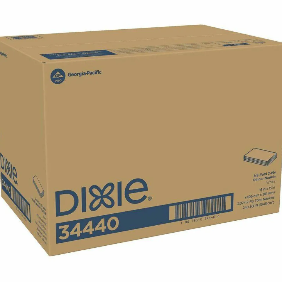 Dixie 2-Ply Dinner Napkins