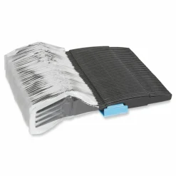 Dixie SmartStock Wrapped Heavyweight Cutlery Refill, Fork, Plastic, Black, 960/Carton