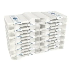 Dixie TriTower Forks, White, 40 Forks Per Box, Case Of 24 Boxes