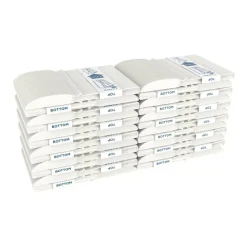 Dixie TriTower Knives, White, Box Of 40 Knives, Case Of 24 Boxes
