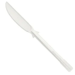Dixie TriTower Knives, White, Box Of 40 Knives, Case Of 24 Boxes