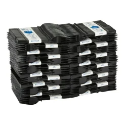 Dixie Ultra SmartStock T-Series Polystyrene Disposable Fork Refills, 6.45"L, Black, 40 Forks Per Pack, 24 Packs Per Case, 960 Forks