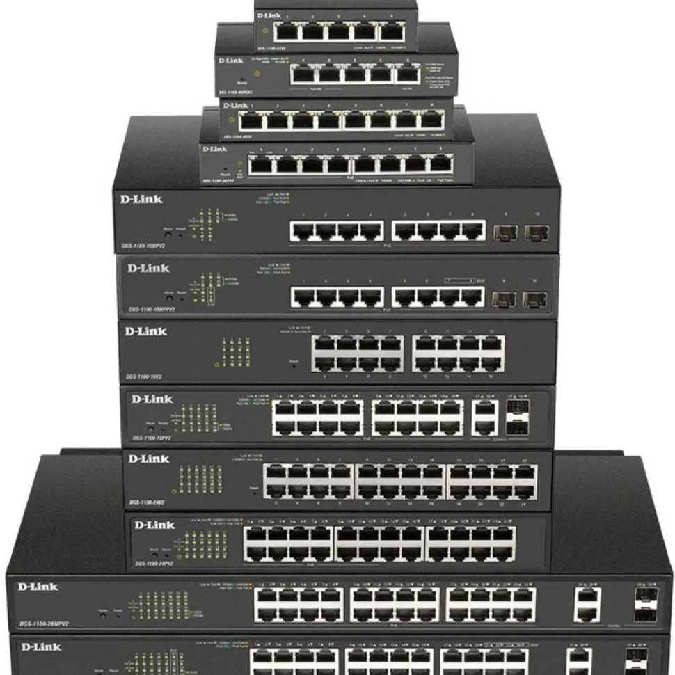 D-Link DGS-1100-08PV2 Ethernet Switch