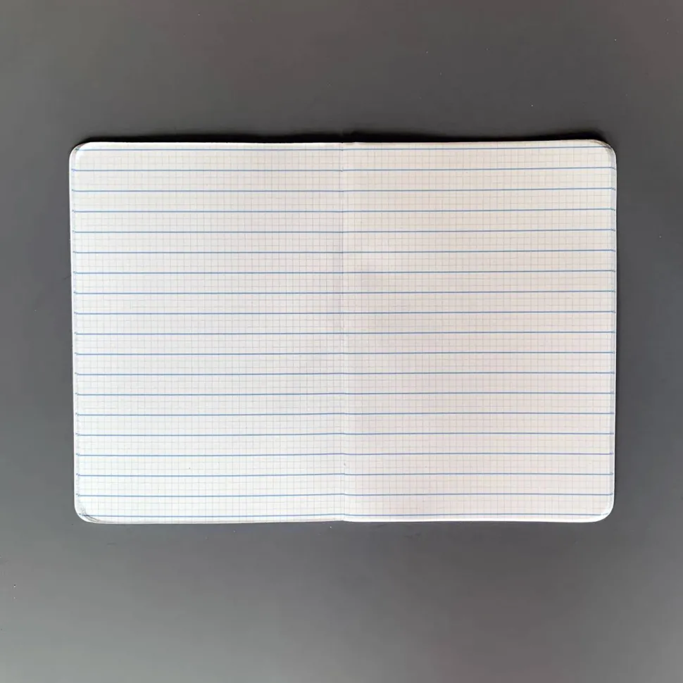 Doane Utility Notebook Large 7"x5" 24 Sheets/bk 50# Grid + Lines - 3 Pack