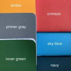 Doane Utility Notebook Small 5.5"x3.5" 24 Sheets/bk 50# Grid + Lines - 6 Pack Assorted