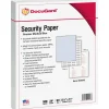 DocuGard Premier Medical 10 Medical Prescription Papers And Business Checks, Letter Size (8 1/2" x 11"), Ream Of 500 Sheets, 1-Part, Blue