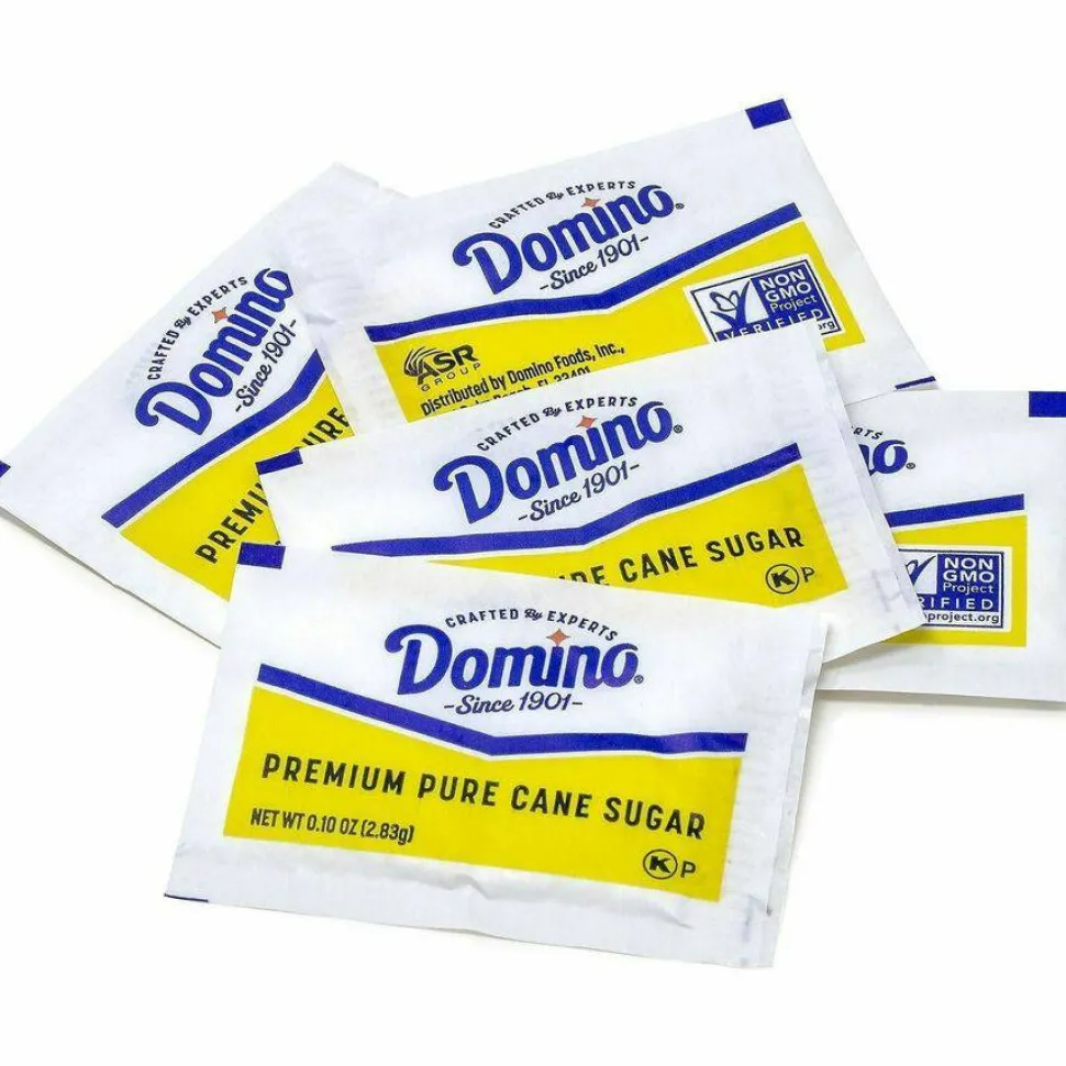 Domino Sugar, 0.1 oz Packet, 2,000/Carton