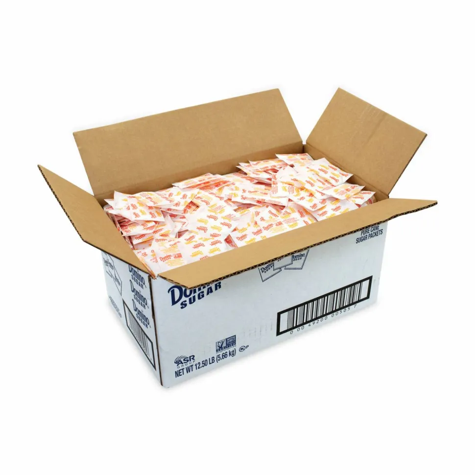 Domino Sugar, 0.1 oz Packet, 2,000/Carton