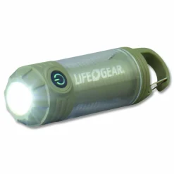 DORCY Adventure Multi Mode Rechargeable Light, Lithium Ion Rechargeable Battery (Included), Green