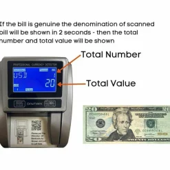 Dri Mark BillScan5 Counterfeit Detector Machine