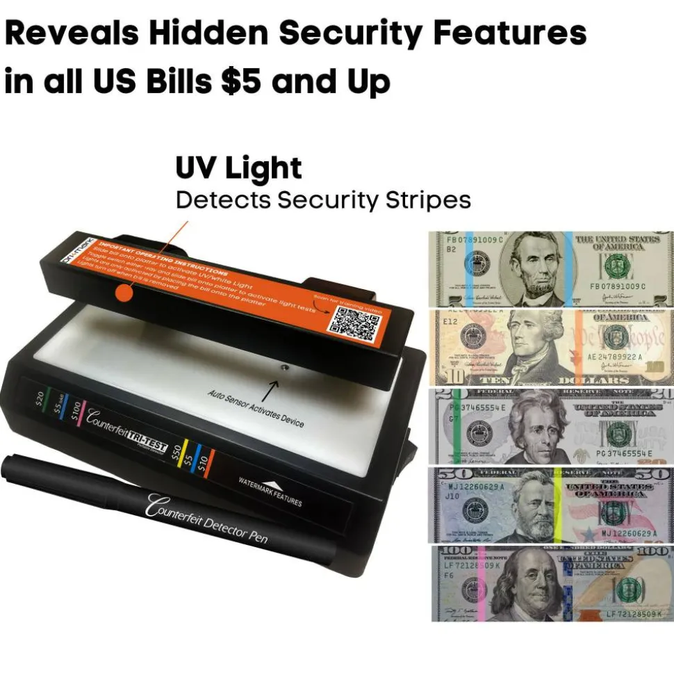 Dri-Mark Tri-Test Ultraviolet Counterfeit Detector